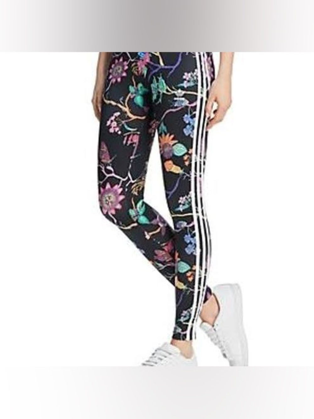 Adidas Originals Poisonous Garden Leggings In Black Women’s XL